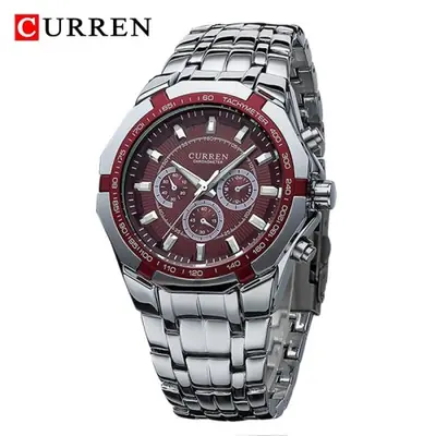 Image de Montre Homme Luxe Militaire Acier Inoxydable - Étanche & Quartz