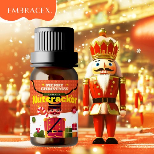 Immagine di Olio Essenziale di Schiaccianoci Puro 10ml – Profumo Naturale per Diffusori, Bagni Rilassanti e Cura della Pelle – Ideale per Tutti i Tipi di Pelle e Regali di Natale