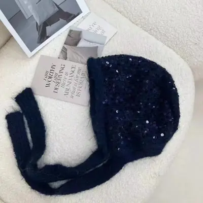 Image de Chapeau Baotou Paillettes - Élégant & Tendance
