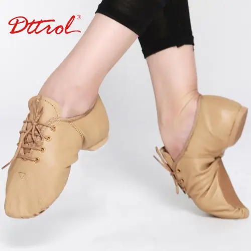 Image de Chaussures de Danse Jazz & Ballet en Cuir - Hommes, Femmes, Enfants