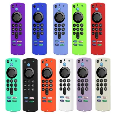 Image de Coque Silicone Télécommande TV Fire Stick - Anti-Choc & Lumineuse