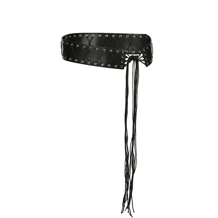 Image de Ceinture Vintage Punk à Glands - Style Y2K