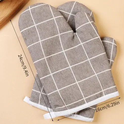 Image de Gants de Four Résistants à la Chaleur - Protection jusqu'à 450°C