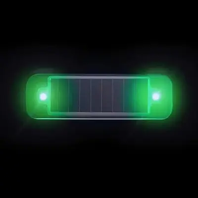 Image de Lampe LED Stroboscopique Solaire pour Moto et Voiture