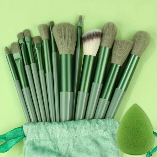 13 piezas huevo verde