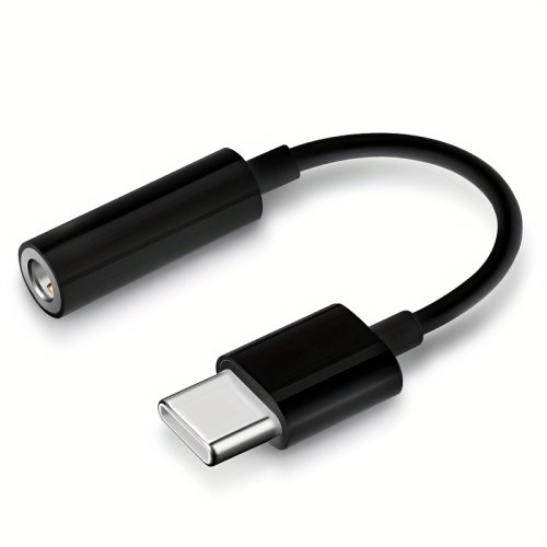 Zdjęcie Adapter Aux typu C na 3,5 mm 3 5 Jack Kabel audio do Huawei Xiaomi Redmi POCO Sumsang LG 3,5 mm na 8-pinowy adapter Aux do iPhone'a