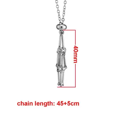 Image de Porte-Collier Réglable en Acier Inoxydable avec Cristal