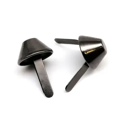 Image de Rivets Métal à Deux Pattes - 50 Pièces pour Sac en Cuir