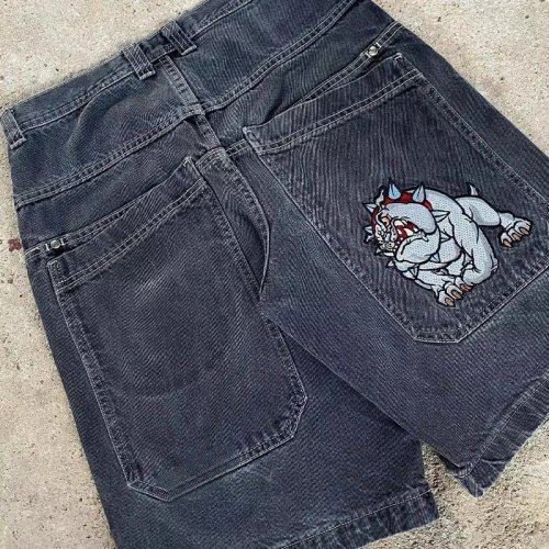Imagen de Pantalones Cortos Y2K Estilo Gótico Americano