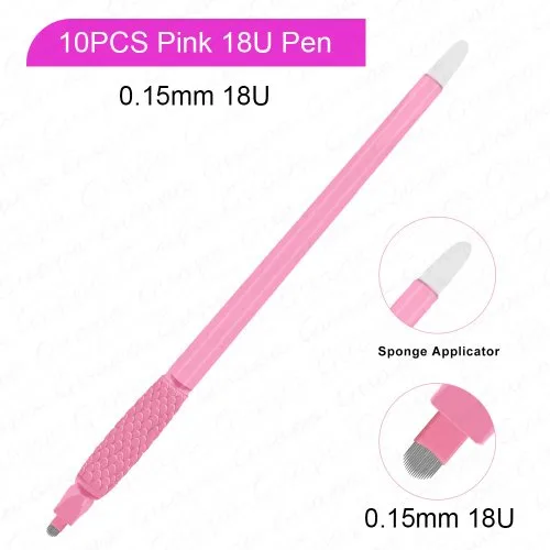 10 stuks Roze 18U 0.15