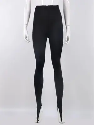 Image de Pantalons Y2K Noirs Serrés Taille Haute - Style Club 2025