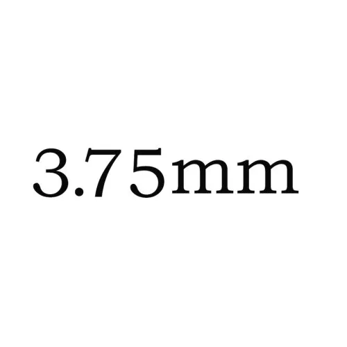 3.75mm 1000pcs