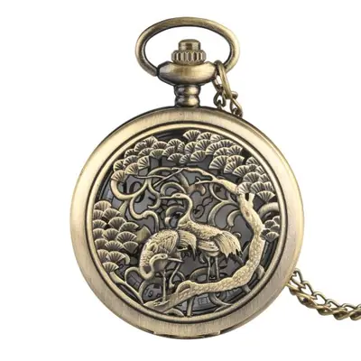 Image de Collier Montre Vintage Animal Sauvage