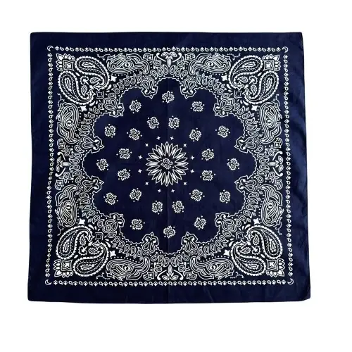 Image de Foulard Bandana Coton Motif Amoeba 70cm - Style Hip Hop
