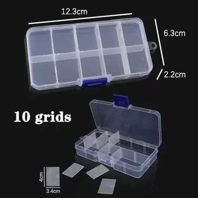 Boîte de Rangement Bijoux 10-24 Compartiments
