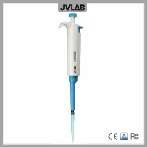 Image of Adjustable Volume Mechanical Micropipette - Single Channel Laboratory Pipettor for Precise Liquid Handling (0.1 to 10,000 µL)