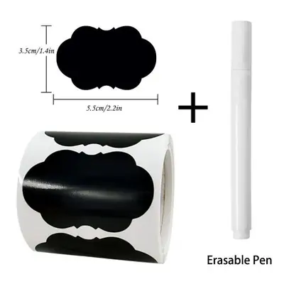 Image de Autocollants Effaçables pour Tableau Noir - 120 Pièces