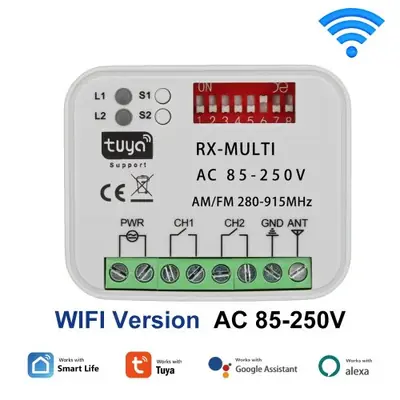 Image de Récepteur Universel Smart pour Porte de Garage