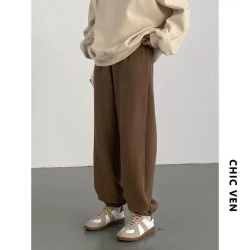 Bild von Modische Damen-Fleece-Hose – Warm & Bequem für Herbst & Winter