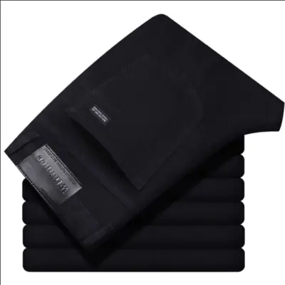 Jeans Homme Bleu Noir Stretch - Style Classique & Décontracté