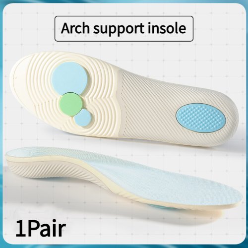 Immagine di Supporti per Arco Plantare in Gel Ortopedici – Solette Morbide per Fascite Plantare, Piede Piatto e Scarpe Sportive con Ammortizzazione per Uomo e Donna