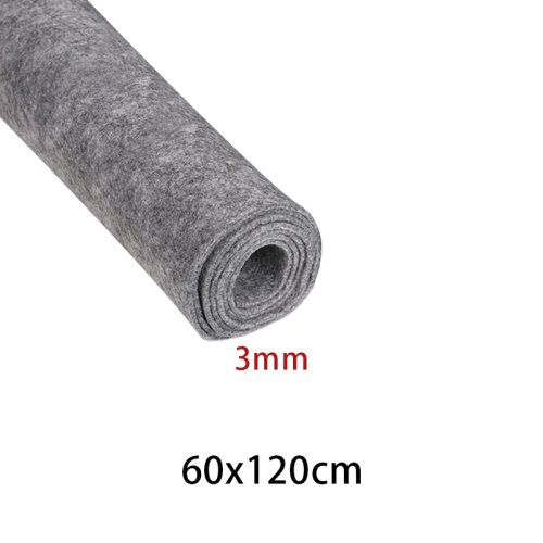 Afbeelding van 60x120 cm Zachte Kalligrafie Schilderen Vilt Pad 3mm/5mm Wolvilt Pad Draagbare Beginner Tafel vilt Mat DIY Naaien Schrijven Accessoire