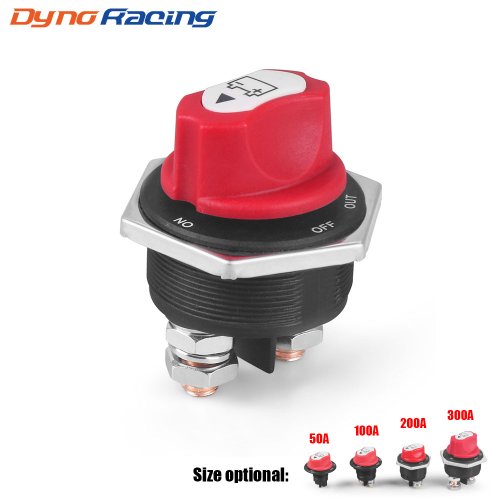 Image de Interrupteur de Batterie 12V pour Voiture, Moto, Camion et Bateau