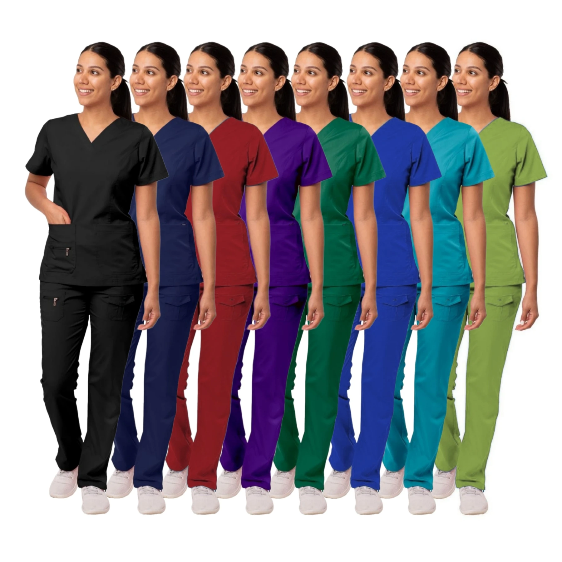 Afbeelding van Stijlvolle Scrubs voor Vrouwen – Medische Uniformen