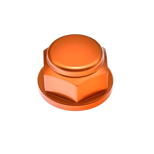 Orange arrière écrou