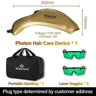 Image de LLLT Laser Cap pour Repousse des Cheveux - Anti-Chute Clinique