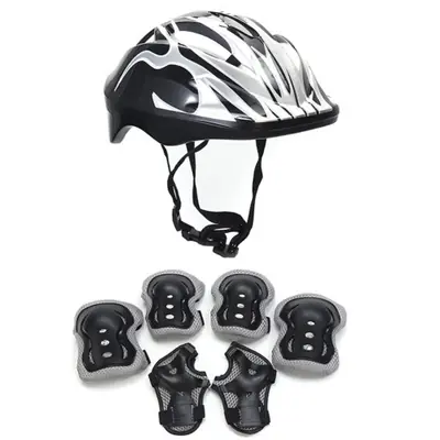 Image de Kit Protection Enfant 7 en 1 - Casque & protections anti-chocs