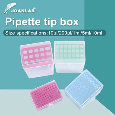 Image de Boîte de Pointes de Pipette Laboratoire - 10µl à 10ml