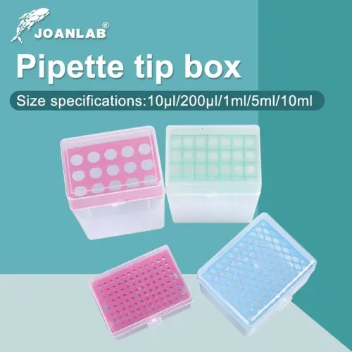 Image de Boîte de Pointes de Pipette Laboratoire - 10µl à 10ml
