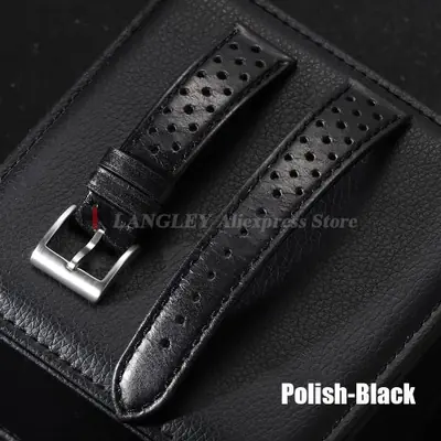 Image de Bracelet Cuir Véritable pour Montre Connectée