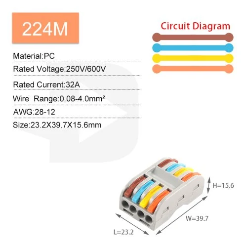 NC-224M 5PCS
