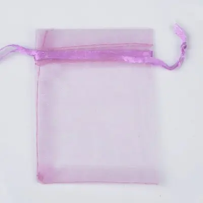 Image de Sacs à Bijoux Organza - 50 pcs, 24 Couleurs
