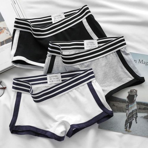 Imagen de Bragas Boxer de Cintura Baja para Mujer - Ropa Interior Cómoda, Transpirable y Deportiva, Lencería Íntima Femenina Ideal para el Día a Día