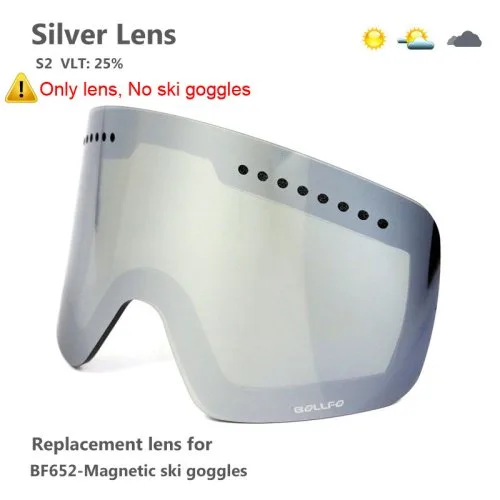 Zilver lens alleen