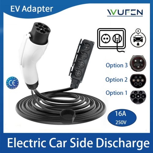 Image de Prise UE pour Voiture Électrique - V2L & Camping