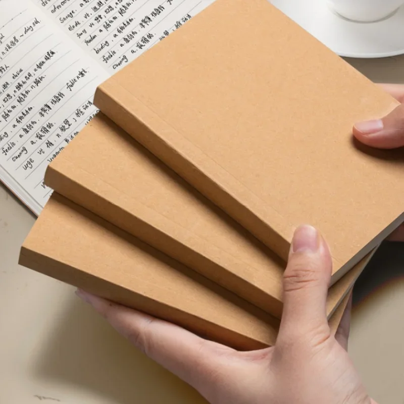 Immagine di Quaderno Tascabile A6 con Griglia – 256 Pagine, Copertina Kraft