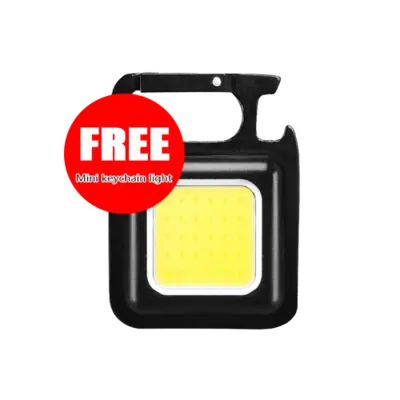 Torche LED Ultra Lumineuse 2000LM - Rechargeable & Zoom