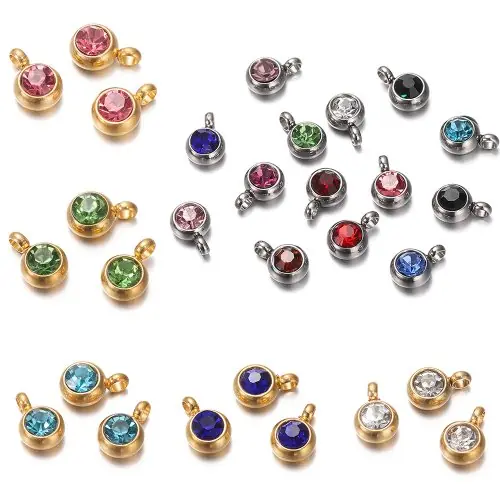 Image de Pendentifs Strass 6mm - Bijoux DIY pour Femmes