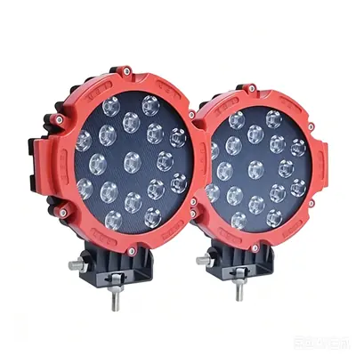 Image de Feux LED 7 Pouces 51W - Éclairage Tout Terrain Puissant