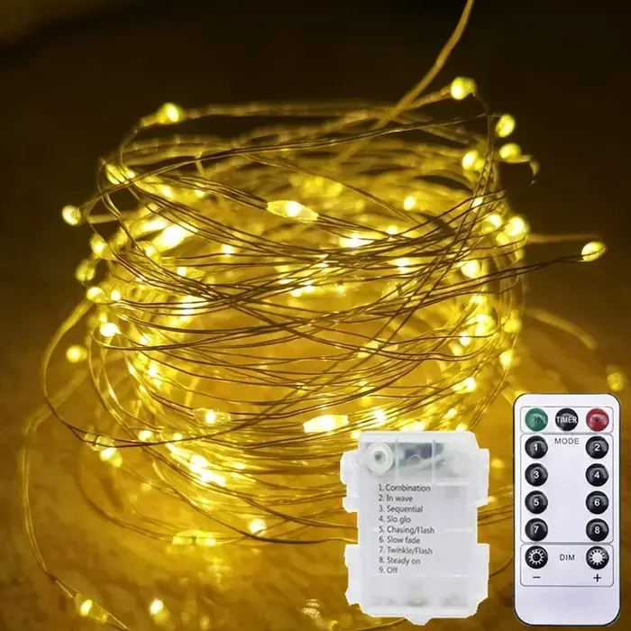 Image de Guirlande LED Féerique - Éclairage Magique pour Fêtes et Noël