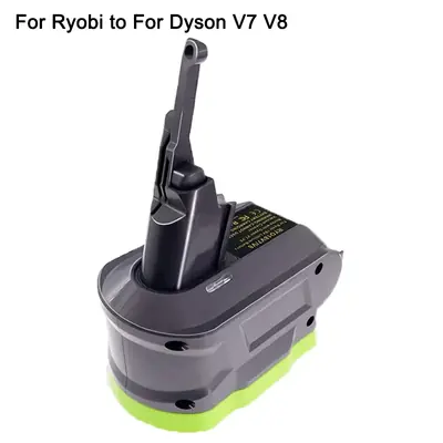 Image de Adaptateur Batterie pour Ryobi 18V pour Aspirateur Dyson V6/V7/V8