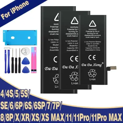 Image de Batterie pour iPhone de Remplacement - Haute Capacité & Longue Durée