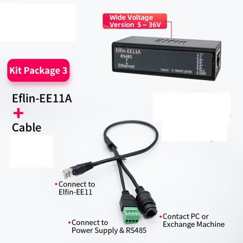 Imagen de Convertidor RS485 a Ethernet con Servidor Web Integrado