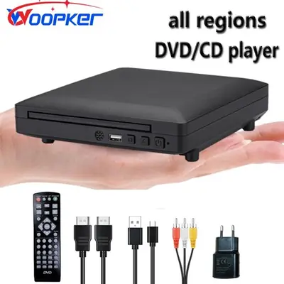 Image de Mini Lecteur DVD HD avec HDMI et RCA - 1080p Full HD