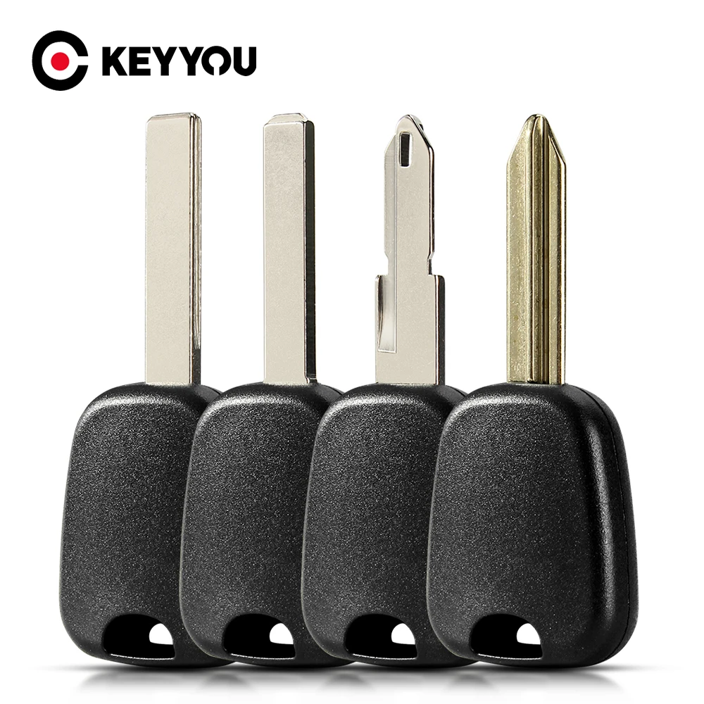 Image of KeyYou Transponder Car Key Compatible with Peugeot 106, 107, 207, 306, 307, 406 and Citroën C2, C3, C4, SX9 – NE73, VA2, HCA, NE78 Blade Replacement