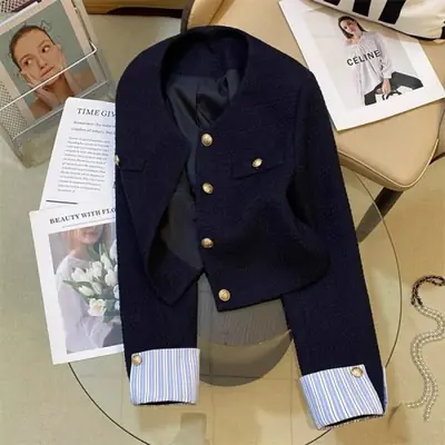 Image de Blazer Femme Élégant - Style Automne/Hiver